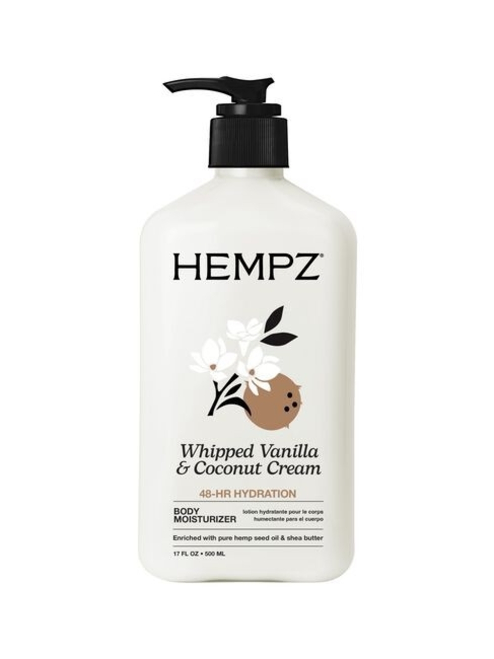 Hempz Whipped Vanilla & Coconut Cream Lotion